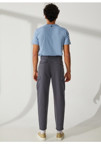 Yüksek Bel Düz Paça Normal Antrasit Erkek Pantolon 123P4XTPUF01H fırsatları