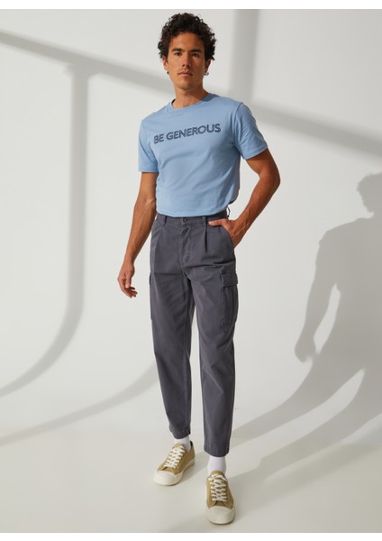 Yüksek Bel Düz Paça Normal Antrasit Erkek Pantolon 123P4XTPUF01H indirimleri