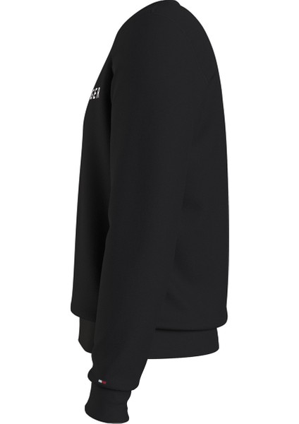 Bisiklet Yaka Siyah Erkek Sweatshırt MW0MW11596BDS indirimleri