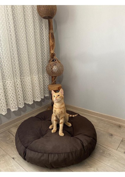 Lavinia Puf Lavinia Kahverengi Yer Minder Yer Puf modelleri