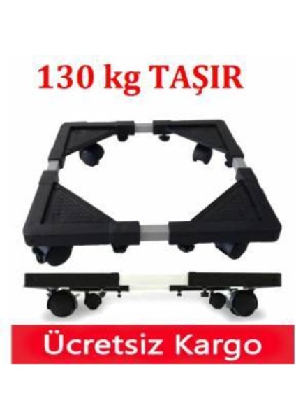 Çeksür Buzdolabı Çamaşır Makinesi Soba Altlığı Tekerlekli
