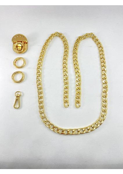 Aladepo Çevirmeli Kilit Çanta Aksesuar Seti