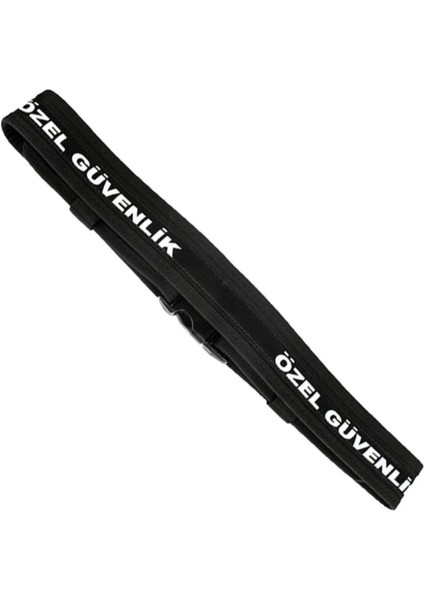 Özmertaskerimalzeme Özel Güvenlik Siyah Palaska Kemer