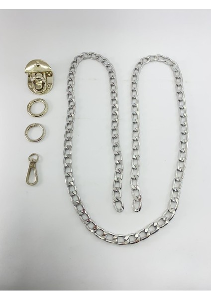 Aladepo Çevirmeli Kilit Çanta Aksesuar Seti