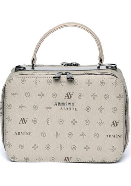 Kadın Çanta 122- Vizon Desenli