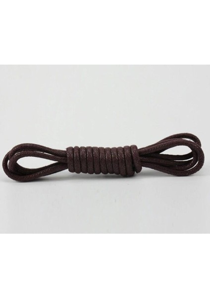 Arp Kahverengi Yuvarlak Klasik Ayakkabı Mumlu Bağcık 1 Çift 70 cm