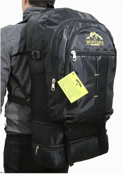 Elif Iş Eğitimi Montana Körüklü Dağcı Sırt Çantası 65 Litre Kapasiteli Kamp Çantası Montana modelleri