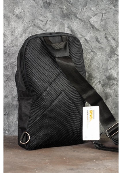 Çapraz Sırt Omuz Göğüs Su Geçirmez Askılı Uni Siyah Çanta 4926 fırsatları