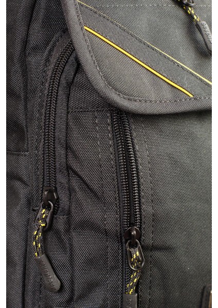 Çapraz Sırt Omuz Göğüs Su Geçirmez Askılı Uni Siyah Çanta 4926 indirimleri