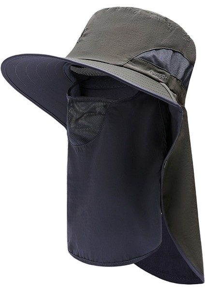 Uv Dirençli Ayrılabilir Kova Güneş Şapkası (Yurt Dışından)