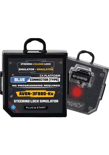 Ford Mondeo, S-Max ve Galaxy Modelleri ile Uyumlu Direksiyon Kilidi Simülatörü Emülatörü