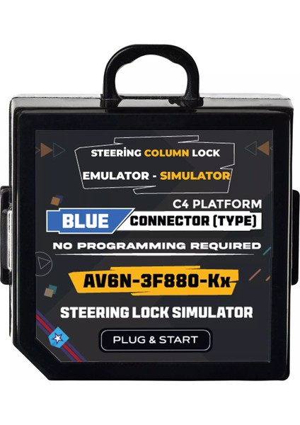 Ford Mondeo, S-Max ve Galaxy Modelleri ile Uyumlu Direksiyon Kilidi Simülatörü Emülatörü fiyatları