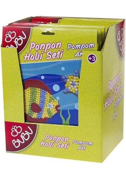 Ponpon Hobi Seti BU00076 Pompon