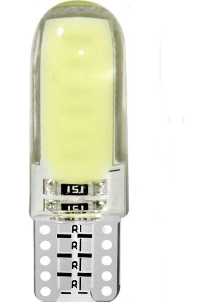 Autoline T10 W5W Iç Lamba-Park-Plaka LED Ampül Beyaz 2 Adet (Yurt Dışından)
