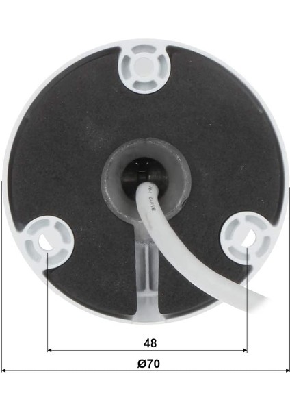 IPC-HFW1230S-S-0280B-S4 2 mp 2.8 mm Bullet Kamera