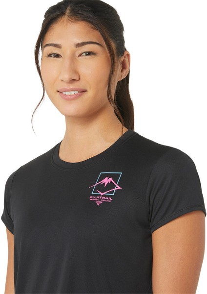 Fujitrail Logo Ss Top  Siyah Kısa Kollu Tshirt 2012C395-002