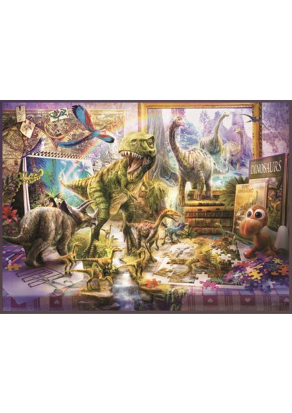 Dinazorlar Sahnede / 1000 Parçalık Puzzle, KOD:1067 fiyatları