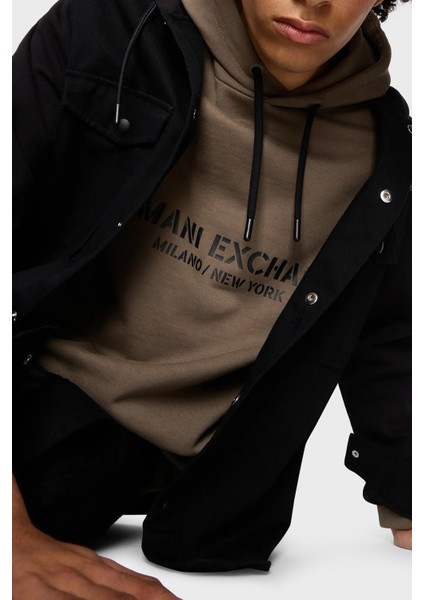 Pamuklu Relaxed Fit Çift Cepli Kapüşonlu Erkek Gömlek 6rzcl1 Z196Z 1200