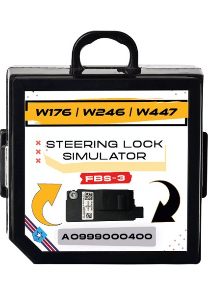 MB W176 - W246 - W447 Modelleri ile Uyumlu Elv Esl Direksiyon Kilidi Emulator Simülatörü fiyatları