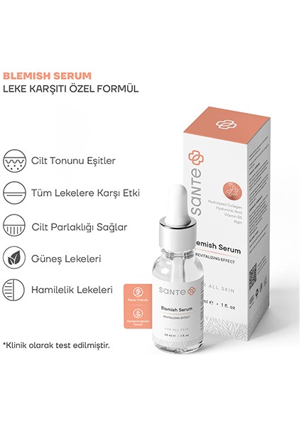 Leke ve Ince Çizgi Karşıtı Serum 30 ml