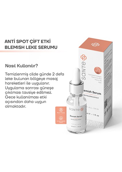 Leke ve Ince Çizgi Karşıtı Serum 30 ml