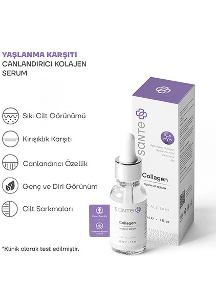 Glow Up Collagen Serumu 30 ml