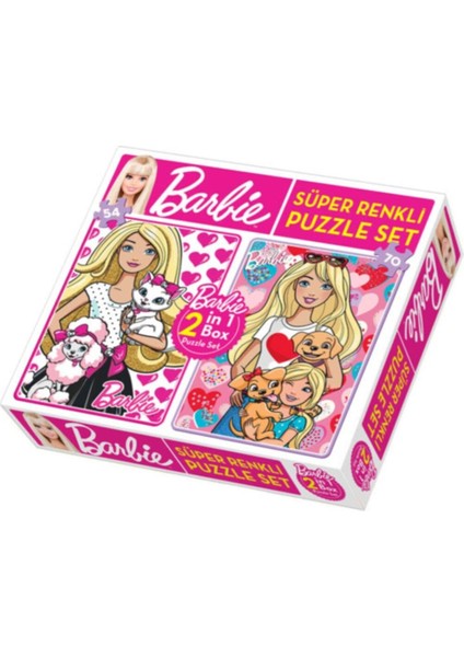 Puzzle Set 2 Si Bir Arada 54 - 70 Parçalı Lisanslı Ürün
