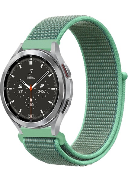 Watch 22MM Hasırlı Cırtcırtlı Kordon - Turkuaz