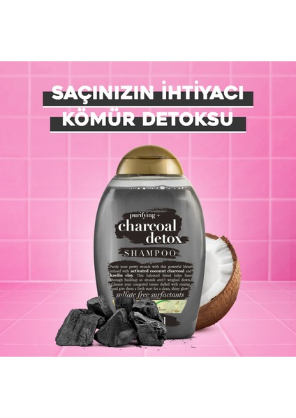 OGX Arındırıcı Kömür Detoksu Sülfatsız Şampuan 385 ml