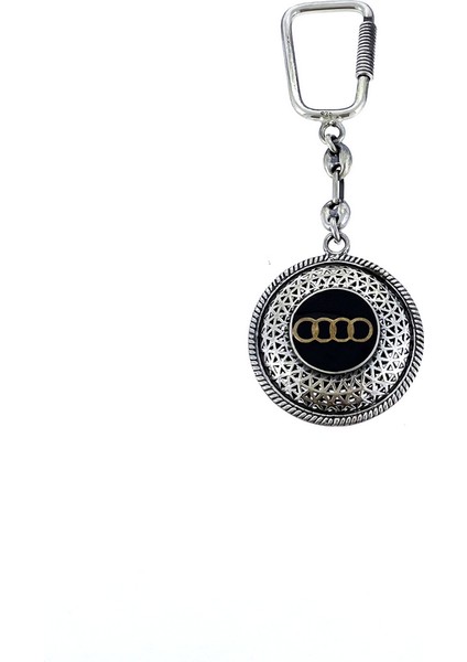 Audi Gümüş Anahtarlık