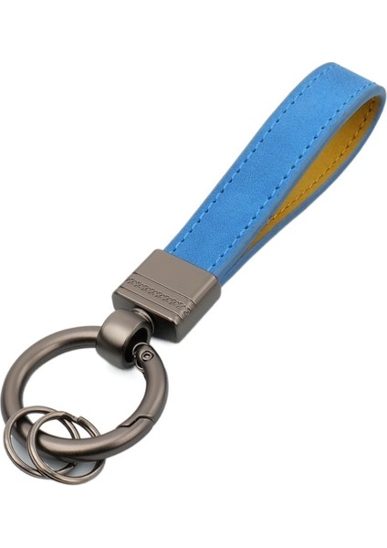 Araba Anahtarlık Kolye Metal Yaylı Yüzük Deri Anahtarlık Aksesuarları Hediyelik Deri Anahtarlık (Yurt Dışından)