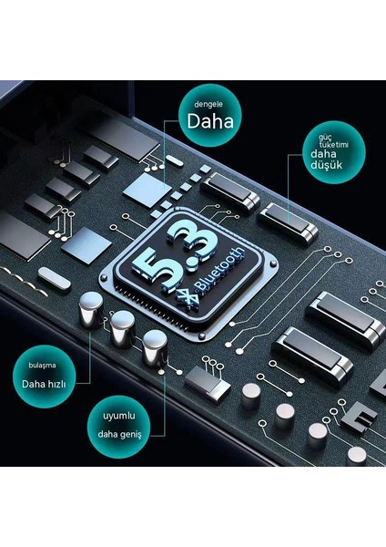 Spor Boyun Enc Gürültü Önleyici Kablosuz Bluetooth Kulaklık (Yurt Dışından)