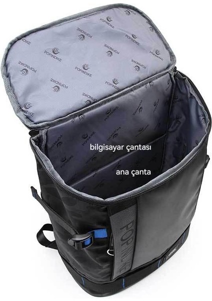 Erkekler Için Açık USB Seyahat Kanvas Sırt Çantası (Yurt Dışından) fiyatları