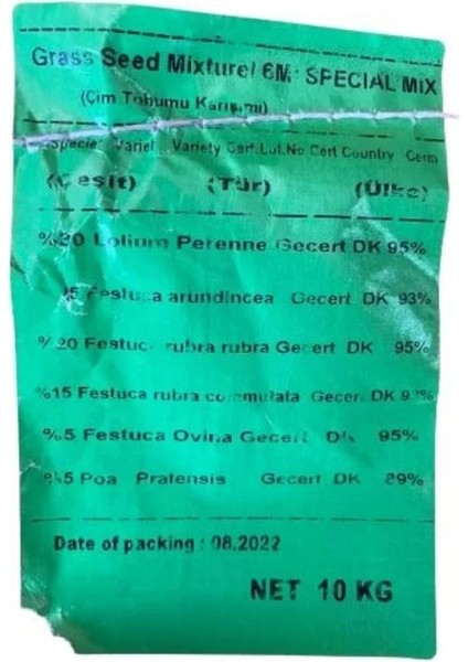 6 Karışımlı Çim Tohumu 5 kg fırsatları