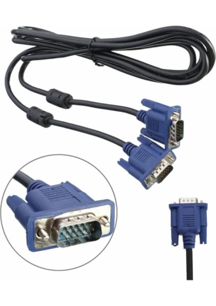 APX-VGA02 1,5 Metre VGA Görüntü Kablosu 1.5 Metre Monitör Kablosu VGA Kablo fırsatları