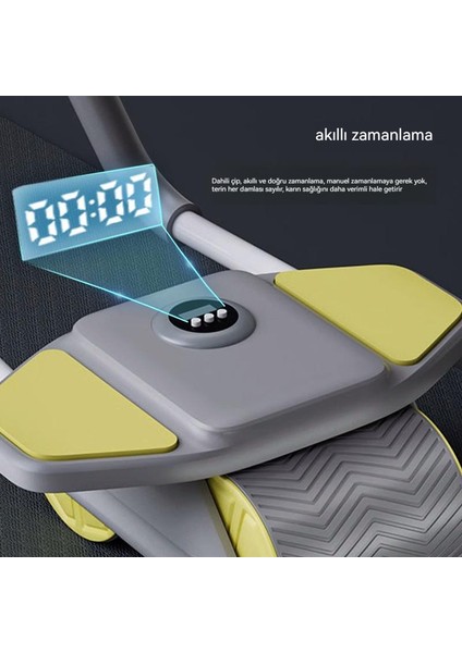 Kronograf Otomatik Geri Tepmeli Dirsek Desteği Karın Tekerleği (Yurt Dışından) fırsatları