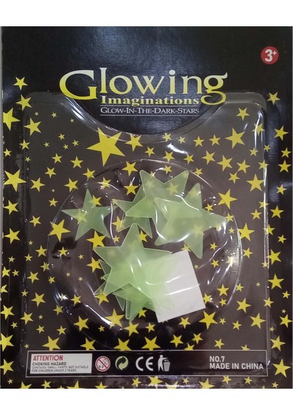 Glowing Orta Fosforlu Sticker