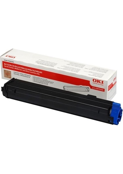 HPZR Oki B410-43979107 Orjinal Toner