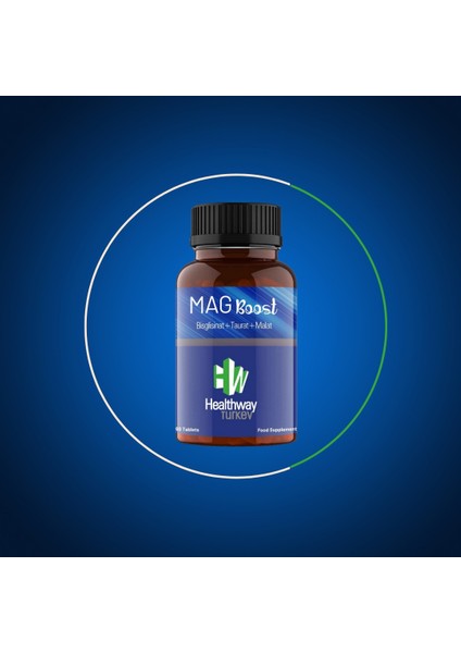 Magboost Magnezyum Bisglisinat Taurat Malat 60 Tablet