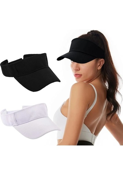 Uv Koruyucu Sporcu Plaj Vizör Şapka 2 Li Set fiyatları