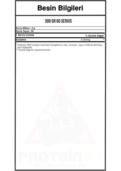 Glutamine 300 Gr