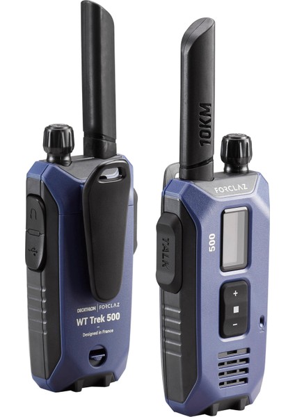 Forclaz Usb Ile Şarj Edilebilen Telsiz Walkie Talkie - 10 Km - Wt Trek 500 fiyatları