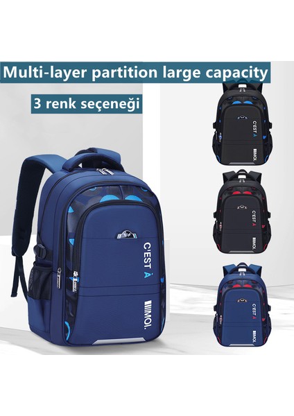 Okula Dönüş Ilkokul Öğrencileri Büyük Kapasiteli Su Geçirmez Sırt Çantası (Yurt Dışından) fiyatları