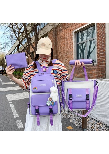 Büyük Kapasiteli Sırt Çantası 4'li Takım (Yurt Dışından) fiyatları