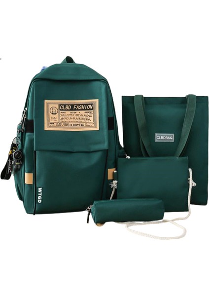 Lise Öğrencisi/kolej Öğrencisi Sırt Çantası 4'lü Sırt Çantası Seti (Yurt Dışından)