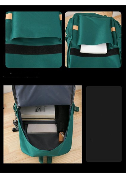 Lise Öğrencisi/kolej Öğrencisi Sırt Çantası 4'lü Sırt Çantası Seti (Yurt Dışından) fırsatları