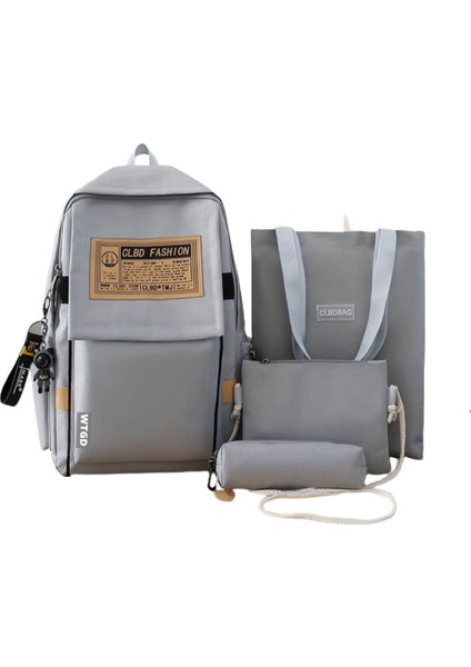 Lise Öğrencisi/kolej Öğrencisi Sırt Çantası 4'lü Sırt Çantası Seti (Yurt Dışından)