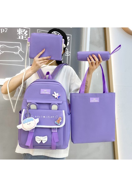 Okula Dönüş 4'lü Sırt Çantası (Yurt Dışından) fiyatları