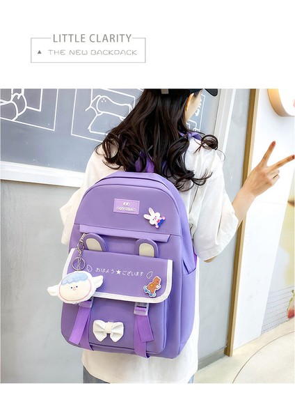 Okula Dönüş 4'lü Sırt Çantası (Yurt Dışından) modelleri