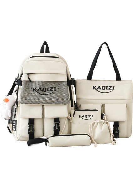 5 Parçalı Büyük Kapasiteli Sırt Çantası (Yurt Dışından)